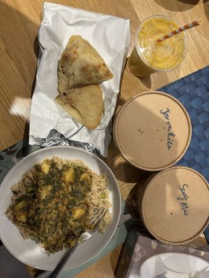   at Vegan Indian in High Wycombe