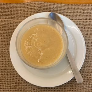 Batido de frutas at Amaltea in Barcelona