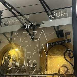 Pizza offer  at La María Bistro Veg in Bogota