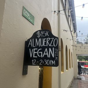   at La María Bistro Veg in Bogota