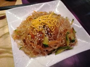 Spaghetti di soia con verdure #Veganuary at Shiko' in Olmi