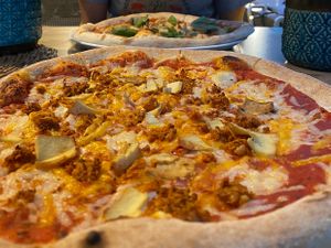 Smoky and Protein pizza    at Pizza Cosi in Budapest