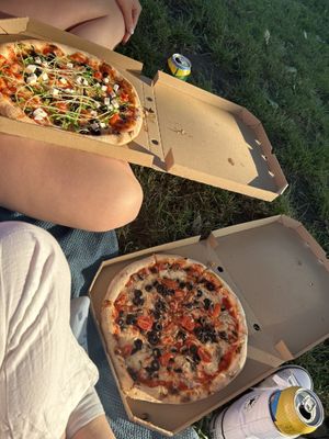   at Pizza Cosi in Budapest