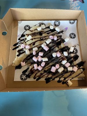   at Creams Cafe in Scarborough