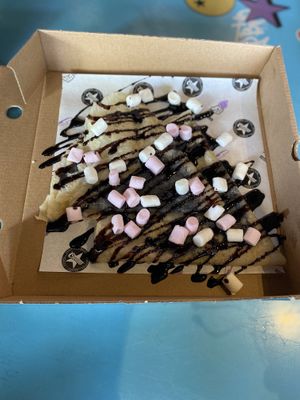   at Creams Cafe in Scarborough