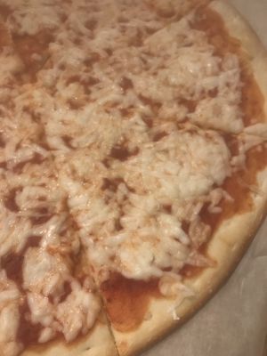   at Famous Pizza in Paramus