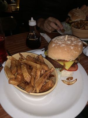 Cheeseburger  at The Globe in Glossop