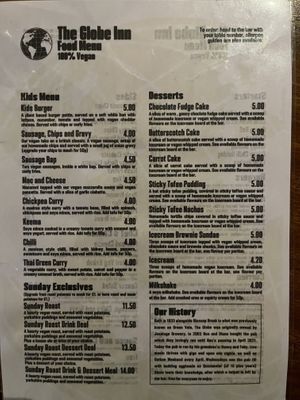   at The Globe in Glossop