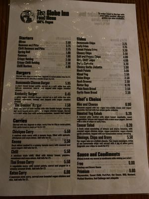   at The Globe in Glossop