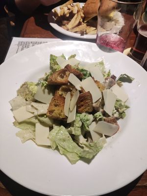 Caesar salad at The Globe in Glossop