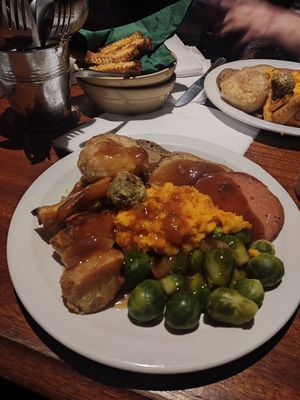 Christmas dinner at The Globe in Glossop