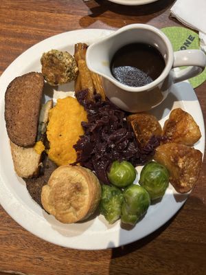 Christmas dinner   at The Globe in Glossop