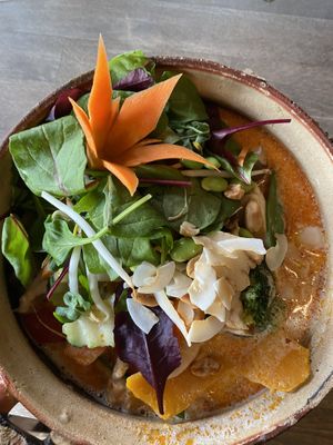 22. Mie noodles with coconut curry and tofu  at Do Quan in Hamburg