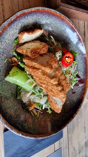 Lunch: glassnoodle salad and tofu at Do Quan in Hamburg