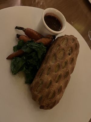 vegan Wellington   at Bread Street Kitchen  in Dubai