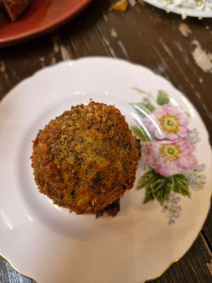 Arancini at Bacareto in Cardiff
