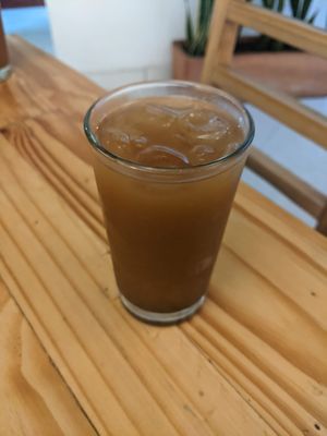 Drink included in Veganburgerfest combo deal - 4.5/5 at Oh! Food in Envigado