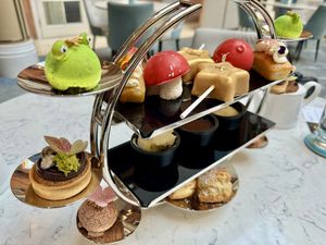 Cakes   at Peacock Alley in Edinburgh