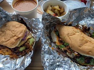Vegan sandwiches and sides   at Valiant the Sandwich in Salem