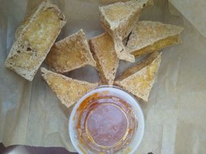 Golden Tofu at Yummy Thai in Rome