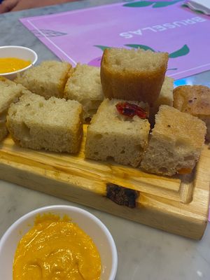 Focaccia  at Bruselas in Mendoza