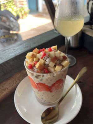 Cold muesli   at The Mill in Palolem