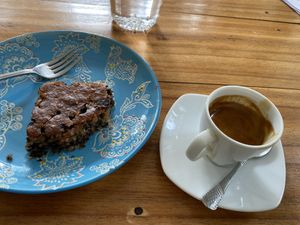   at Secret Garden Cafe in Rishikesh