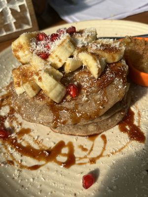   at Secret Garden Cafe in Rishikesh