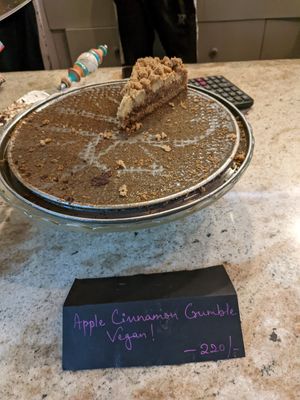 Their well known bakery at Secret Garden Cafe in Rishikesh