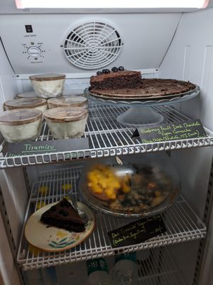 More bakery at Secret Garden Cafe in Rishikesh