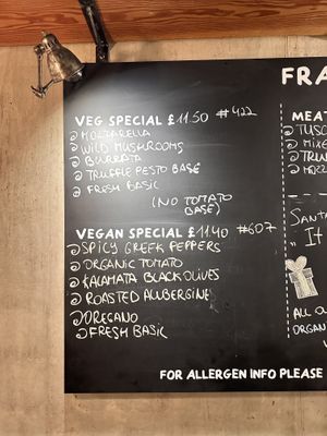   at Franco Manca - Kings Cross in North London