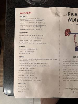   at Franco Manca - Kings Cross in North London