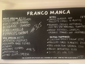   at Franco Manca - Soho in London