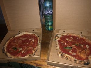   at Franco Manca in Brighton