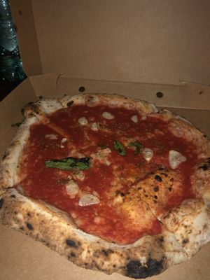   at Franco Manca in Brighton