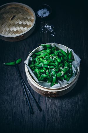 Edamame Citrus Salt  at Teburu in Karlstad