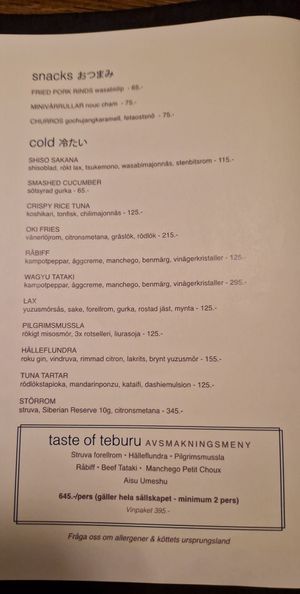  at Teburu in Karlstad