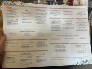 Menu   at Olive Tree Brasserie in Stockton Heath