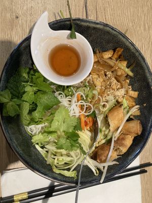 Vegan bobun   at Brasserie Saigon in Paris