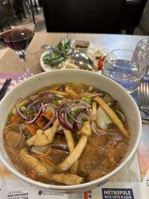   at Brasserie Saigon in Paris