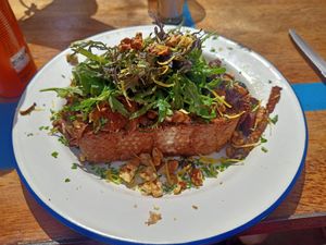 Mushrooms toast at Jam. in Antwerpen