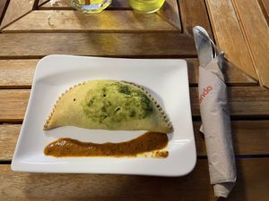 Empanada de Quinoa  at Eva's Kitchen in Hannover