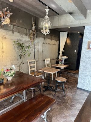 Seating area  at Cafe Dream  in Nagoya