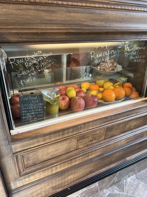 Display case treats  at Cafe Dream  in Nagoya
