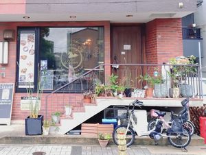 Shop front at Cafe Dream  in Nagoya