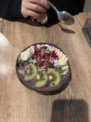 Açai bowl   at Cafe Dream  in Nagoya