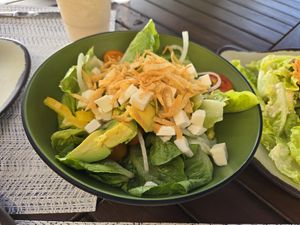 Hearts of Palm Poke Salad at Naupaka Beach Grill in Kamuela