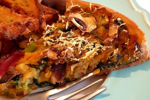 quiche at So Unique 쏘유니크 비건랩 in Ansan