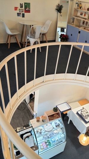 interior of location - 2nd floor at So Unique 쏘유니크 비건랩 in Ansan