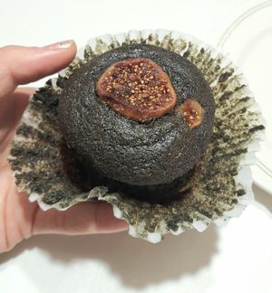 mugwort muffin at So Unique 쏘유니크 비건랩 in Ansan